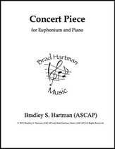 Concert Piece Euphonium and Piano P.O.D. cover